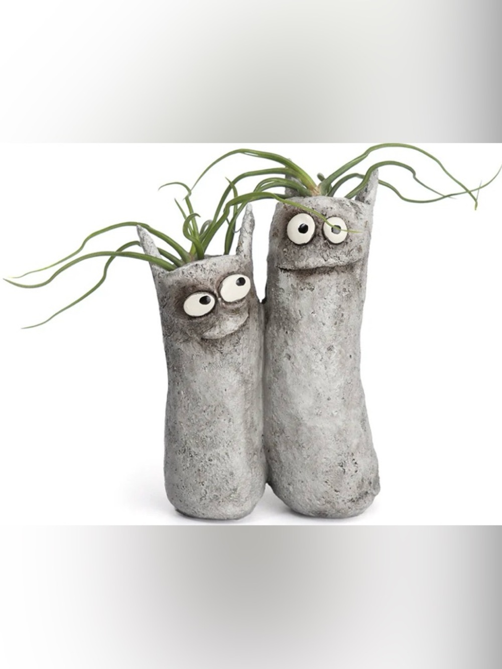 Blob House Planter Sisters the Cats Double Planter Pre-Owned
